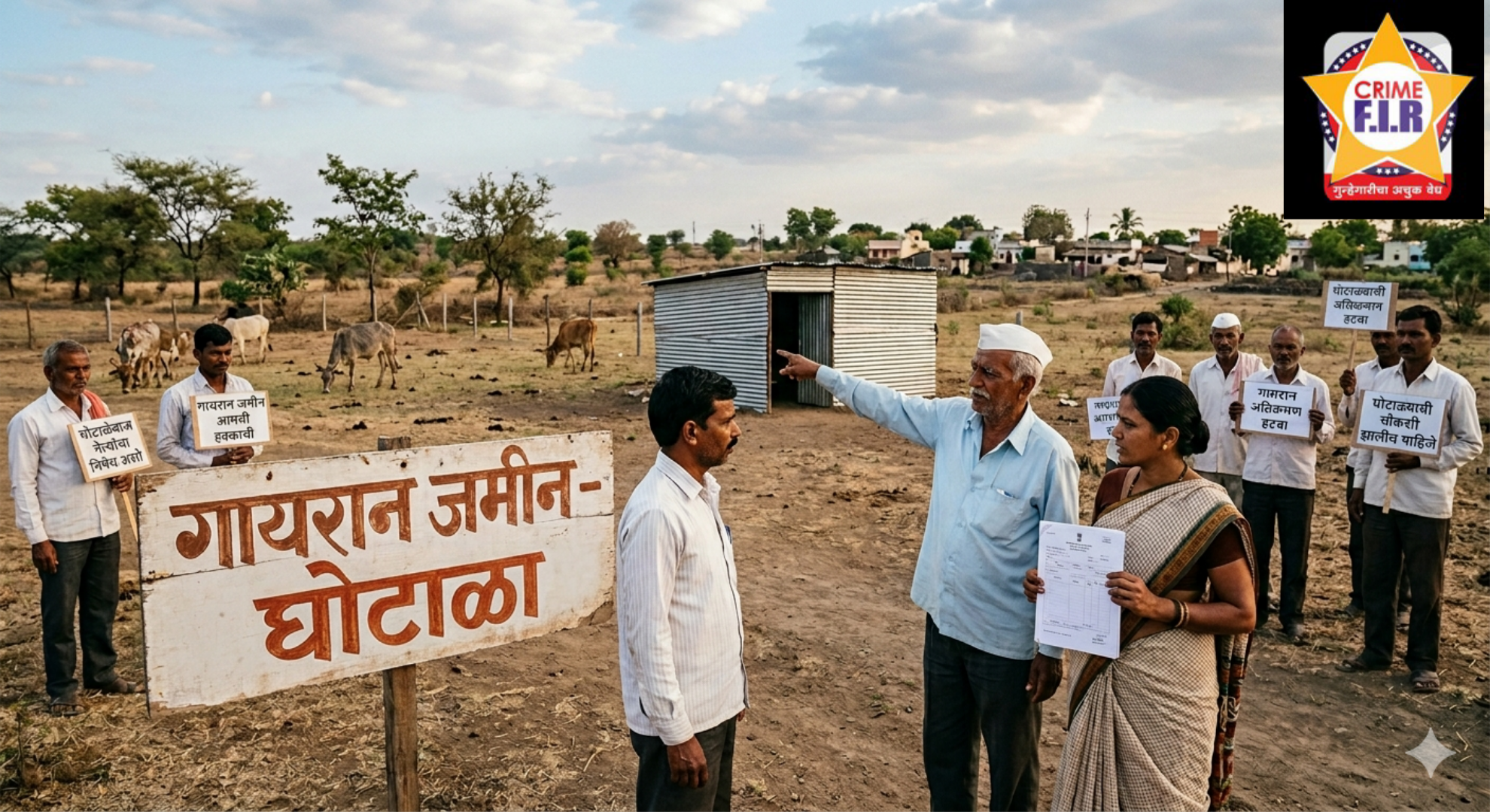 जळगाव जिल्ह्यात सरकारी गायरान जमीन विक्रीचा मोठा गैरव्यवहार? 22 खरेदी-विक्री दस्तऐवज समोर; कारवाई कधी होणार याकडे नागरिकांचे लक्ष…